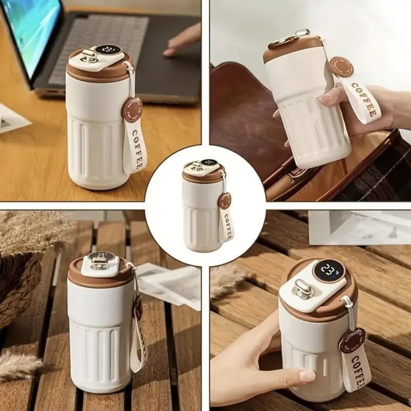 Temperature Display Insulated Cup