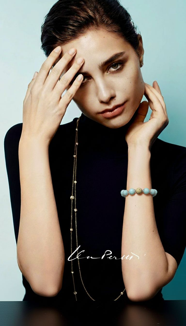 Light blue Bracelets 100864