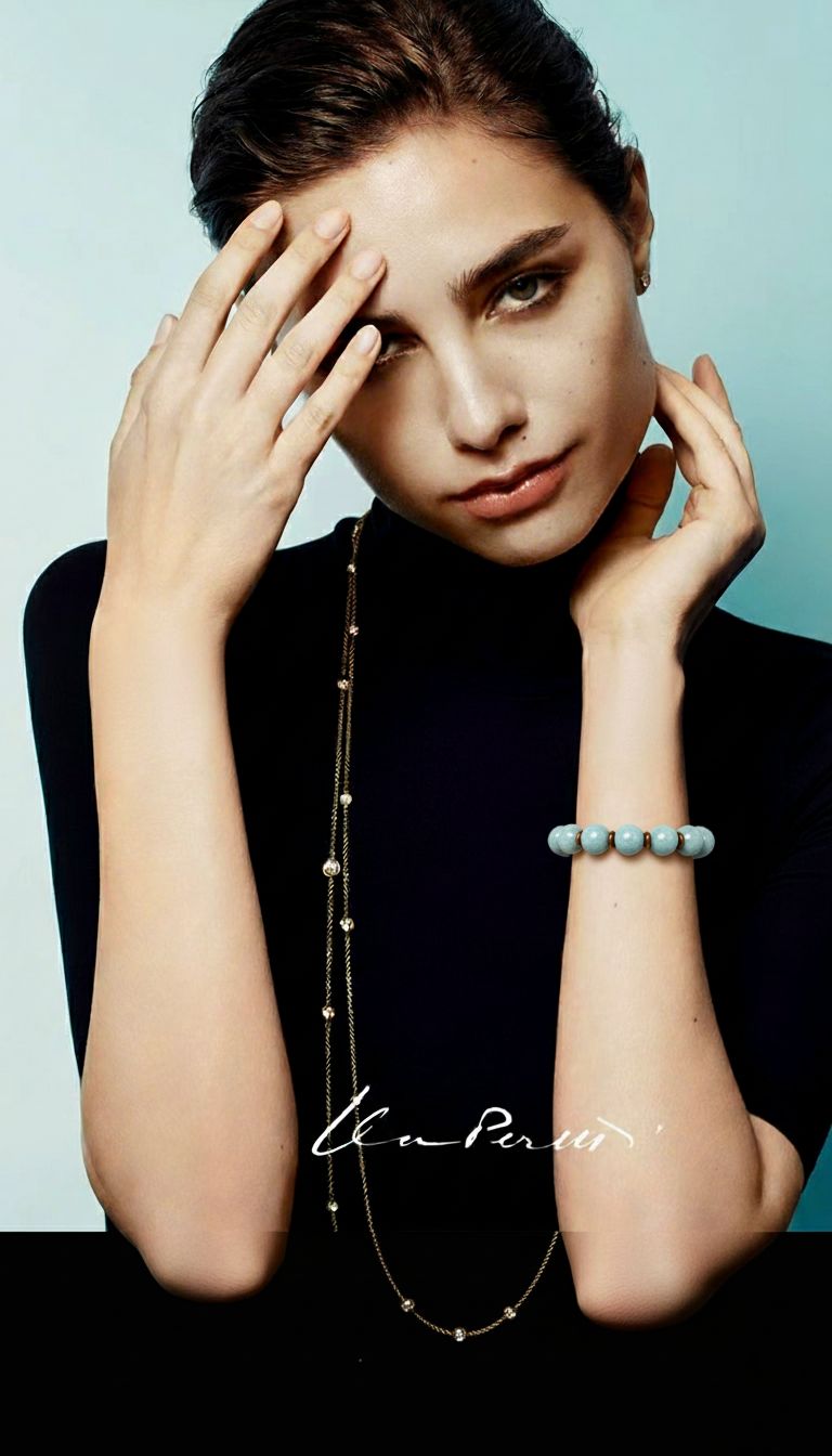 Light blue Bracelets 100911