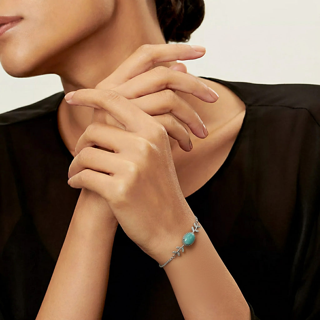 Light blue Bracelets 101780