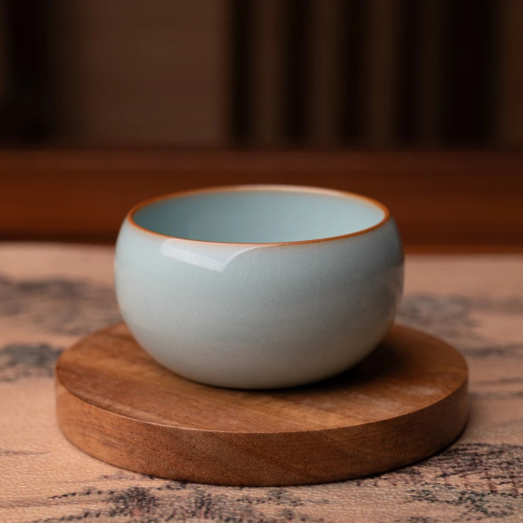 Ru Ware style cup, perfect for mindfulness and tea meditation