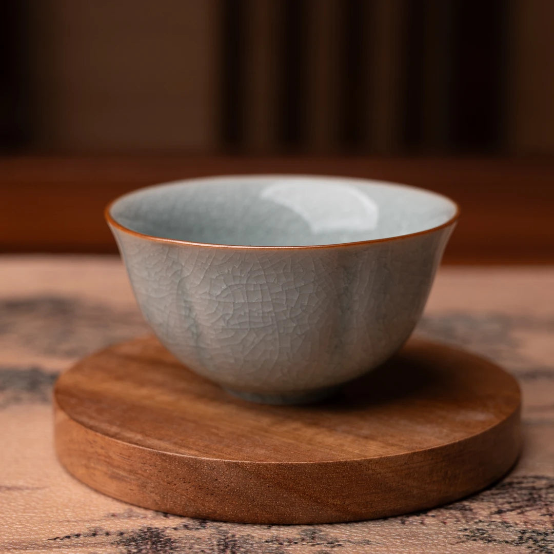 Ru Kiln ceramic cup, a timeless piece of history for your desk