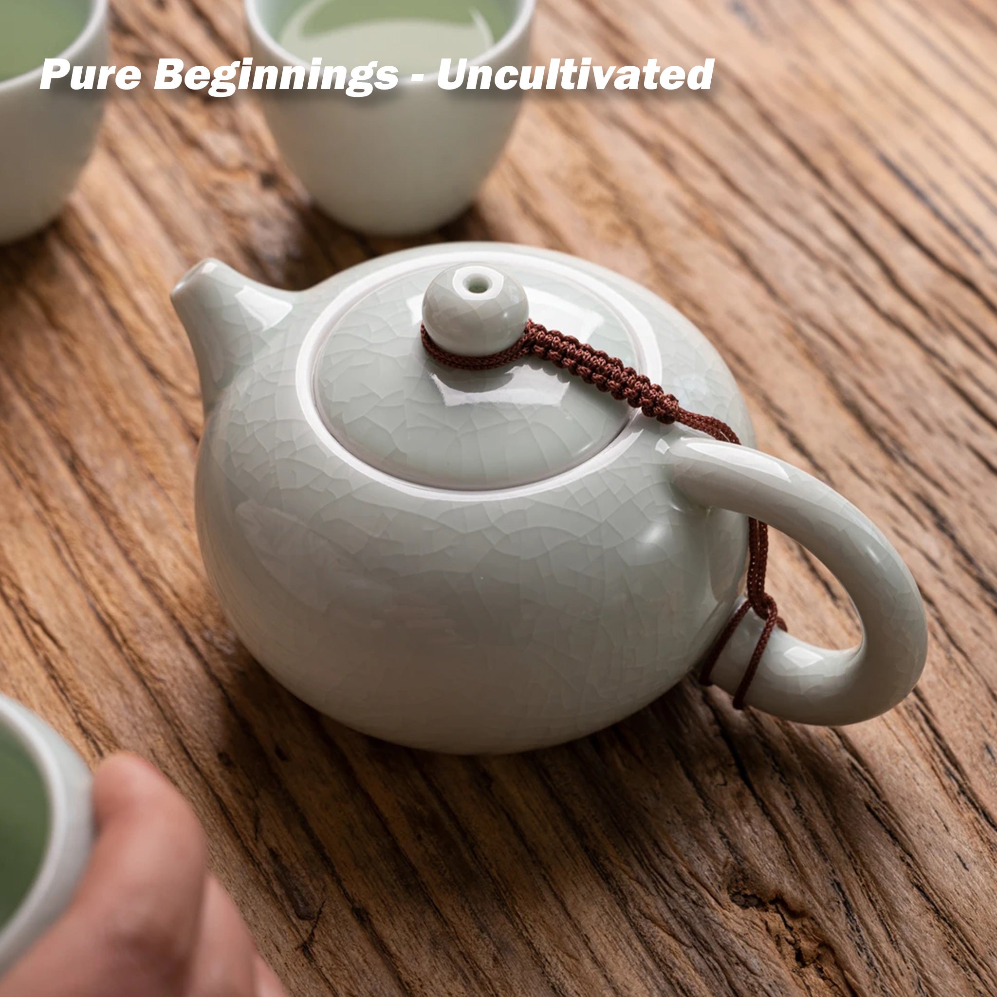 Modern teapot set for adults, combining function and minimalist aesthetics.