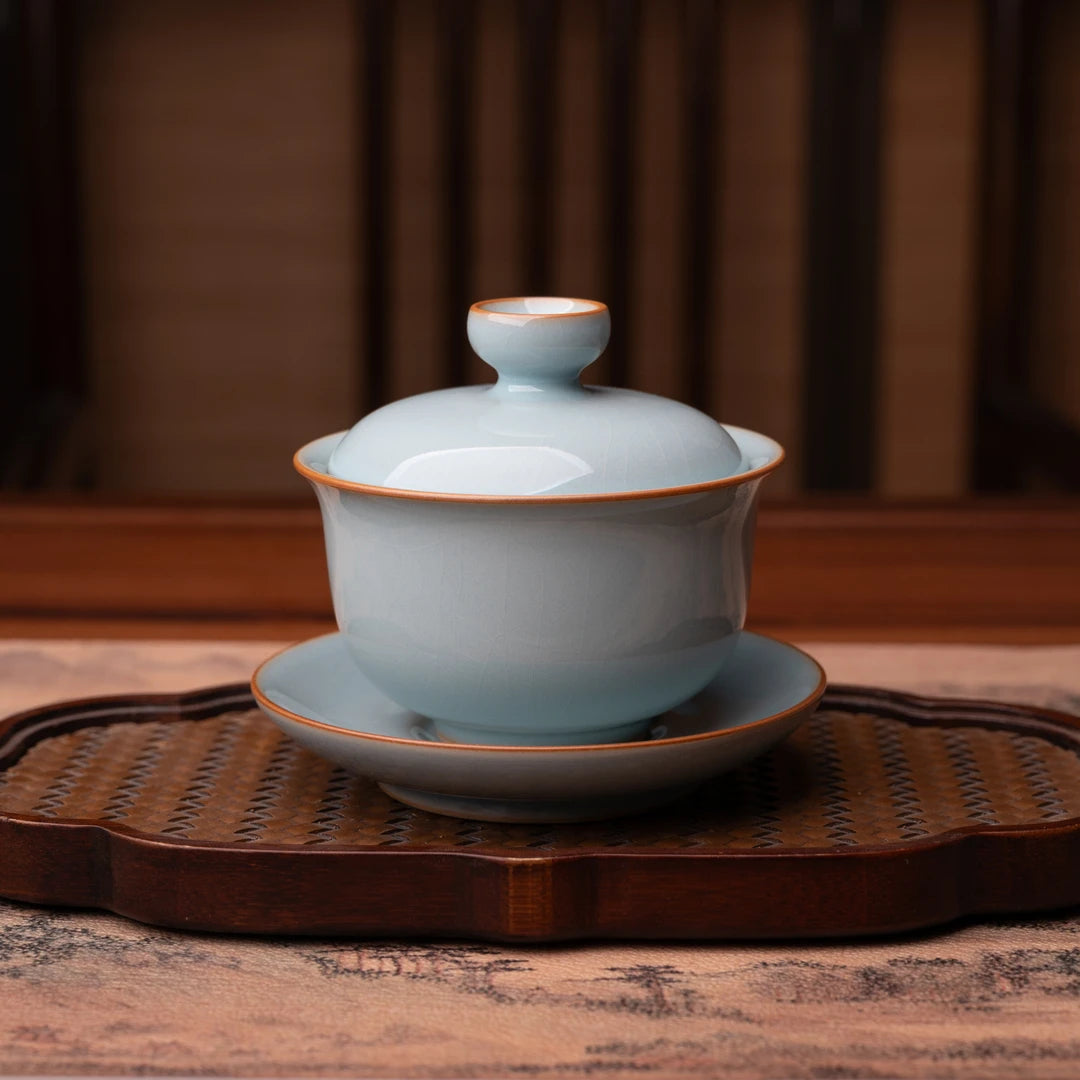 Authentic Ruyao style cup for serious collectors.