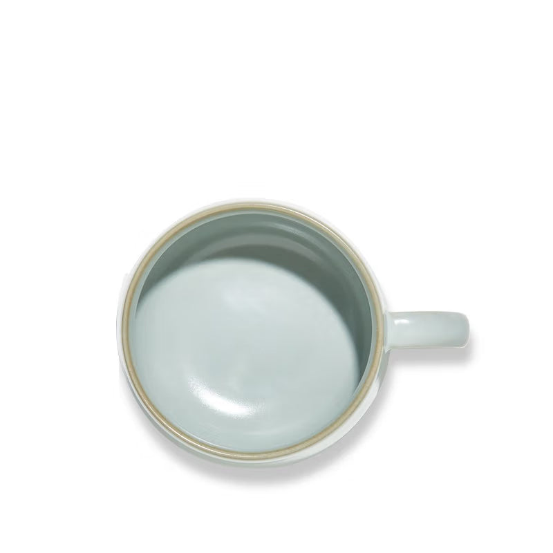 Classic diner-style coffee cup for nostalgia