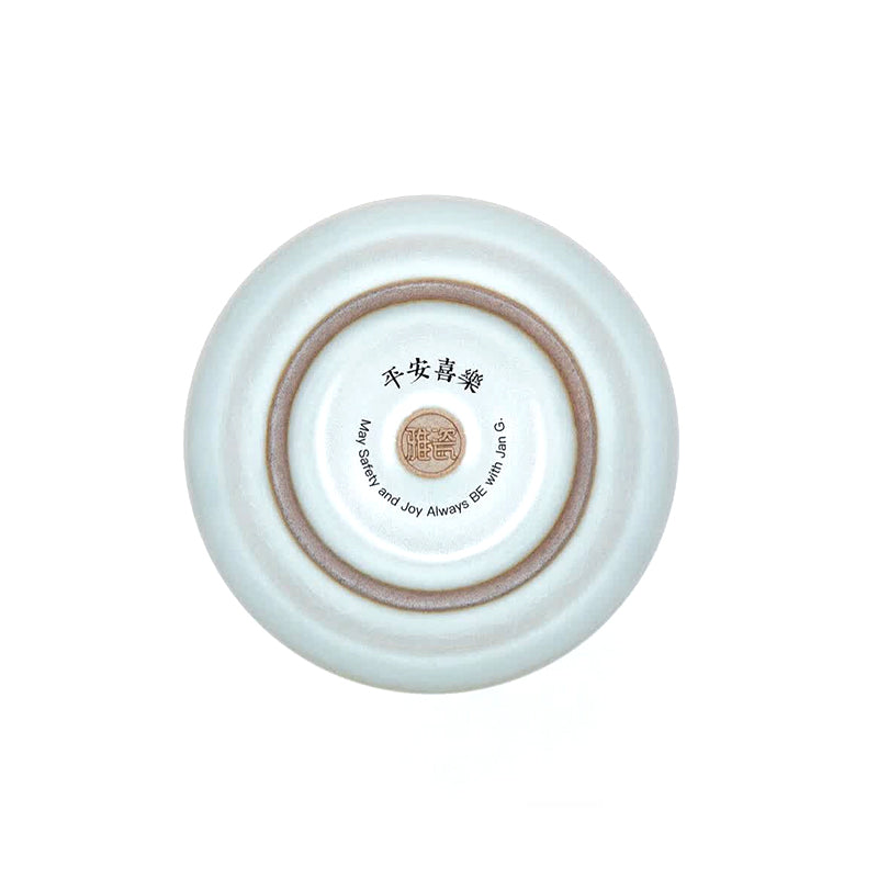 Rustic coffee cup with organic texture