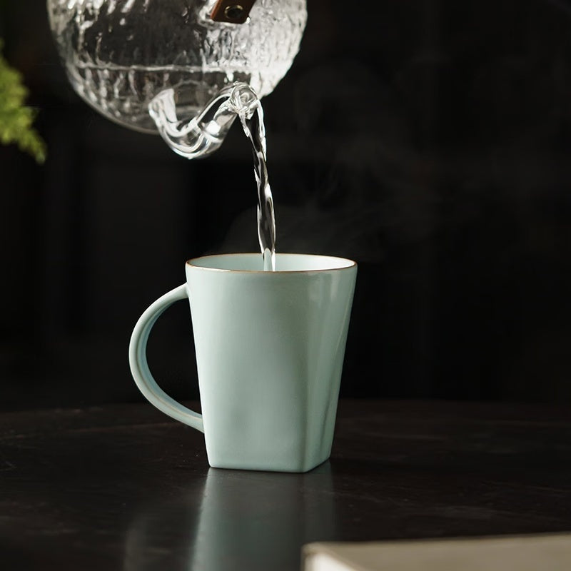 Museum-inspired tea cup recreating historical designs