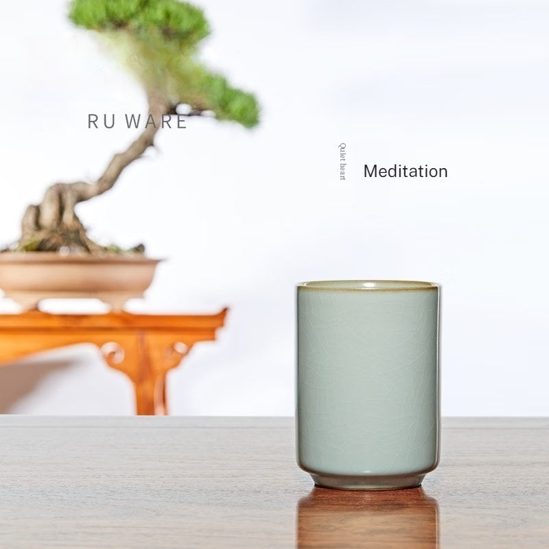 Minimalist tea cup for simple living