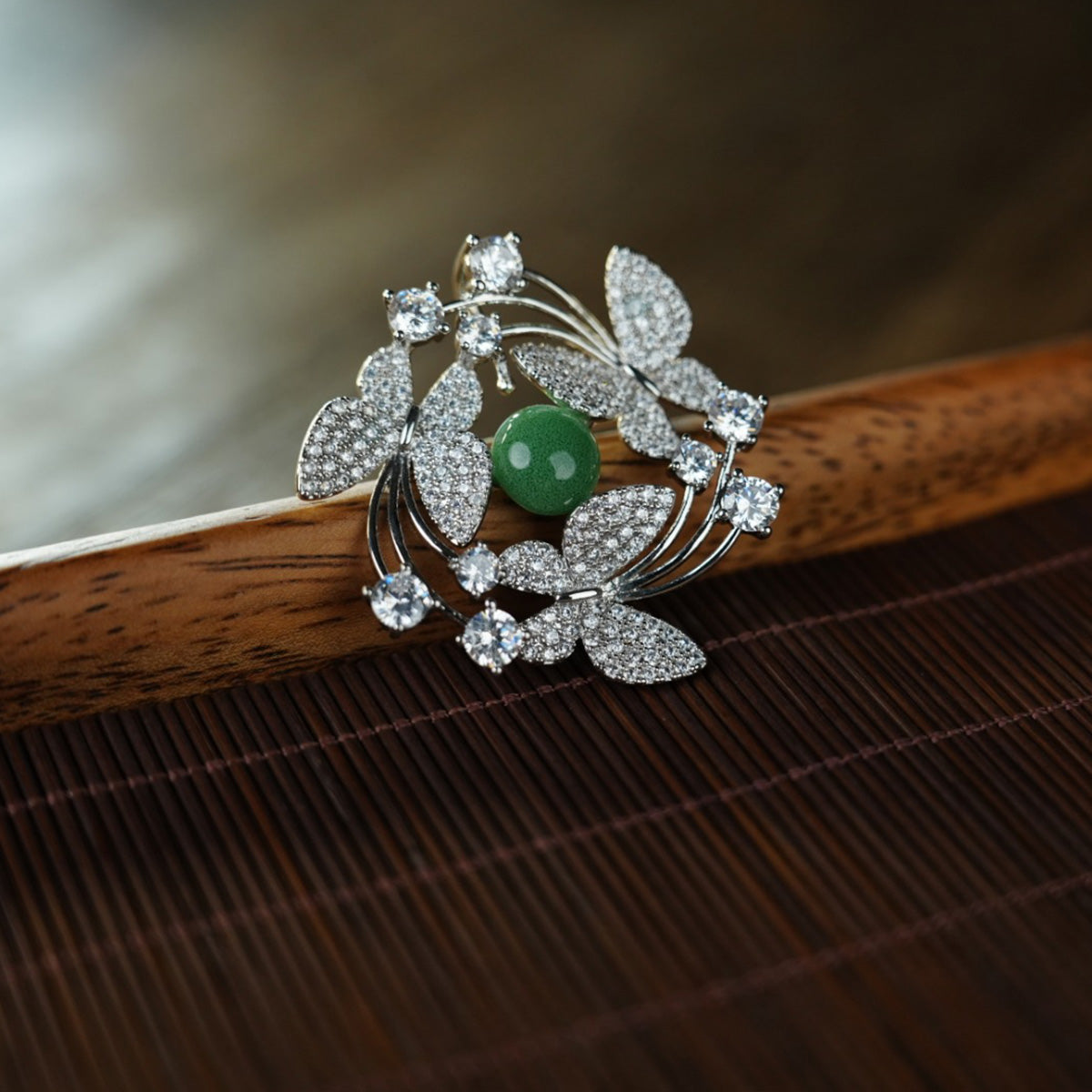Light blue&Green Brooches 100636/100635