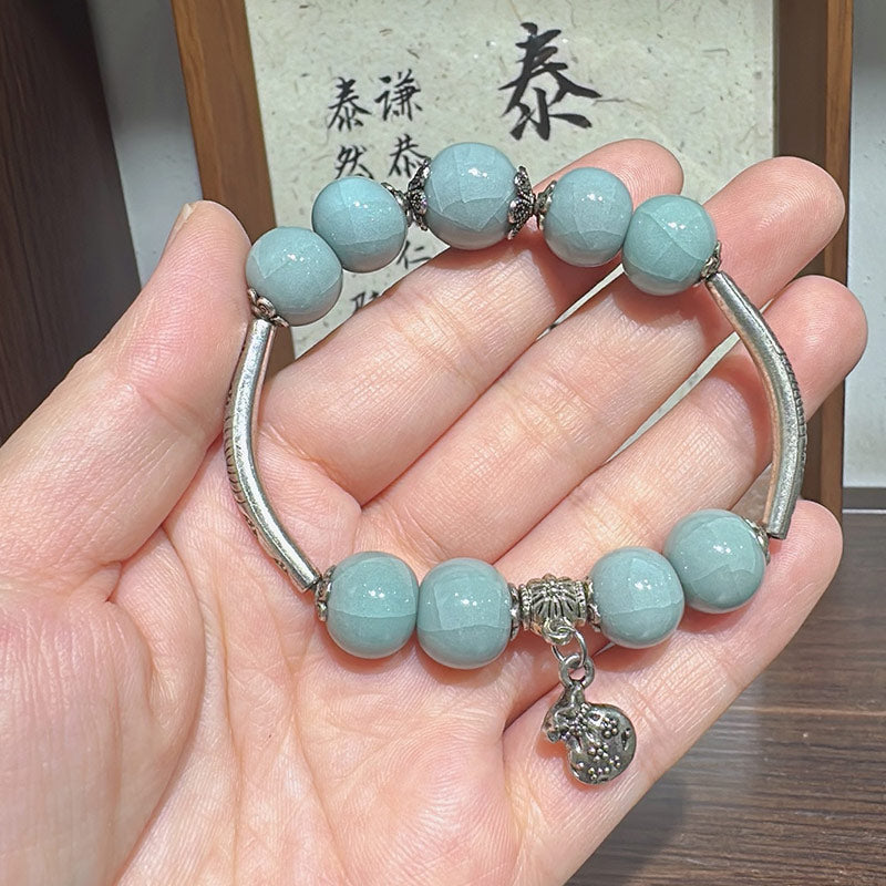 Light blue&Green Bracelets 100814/100813
