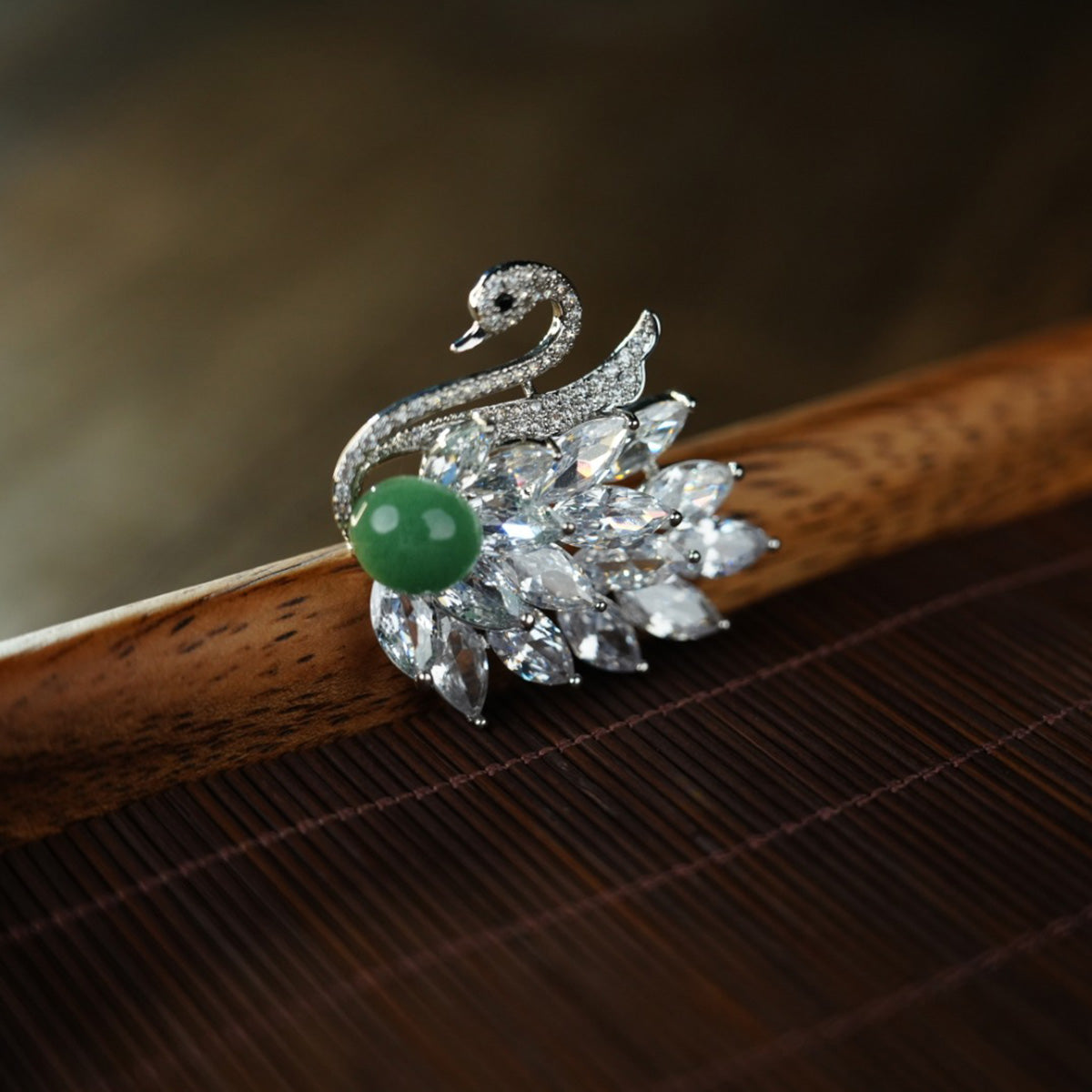 Light blue&Green Brooches 100633/100632