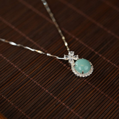 Light blue&Green Necklaces 101752/101757