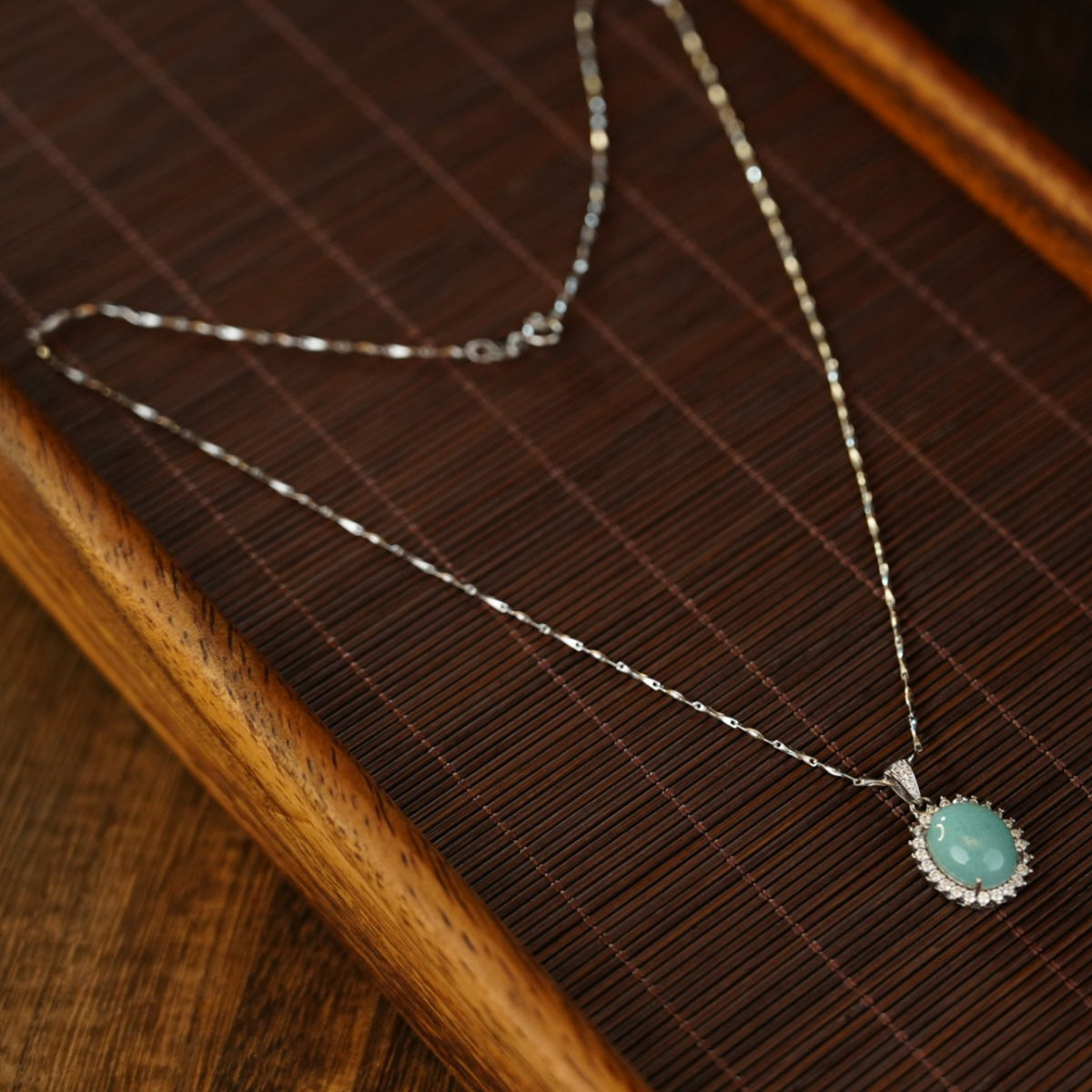 Light blue&Green Necklaces 101761/101758