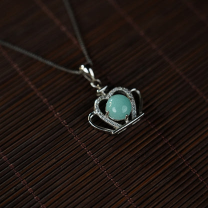 Light blue&Green Necklaces 101766/101762