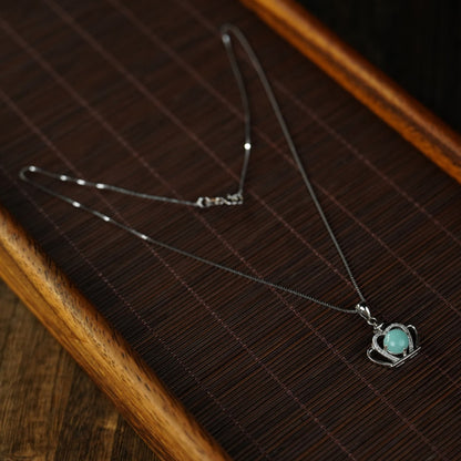 Light blue&Green Necklaces 101766/101762