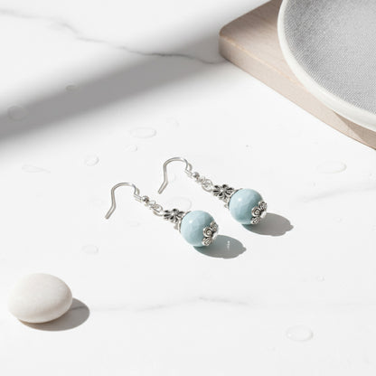 Light blue Earrings ES001